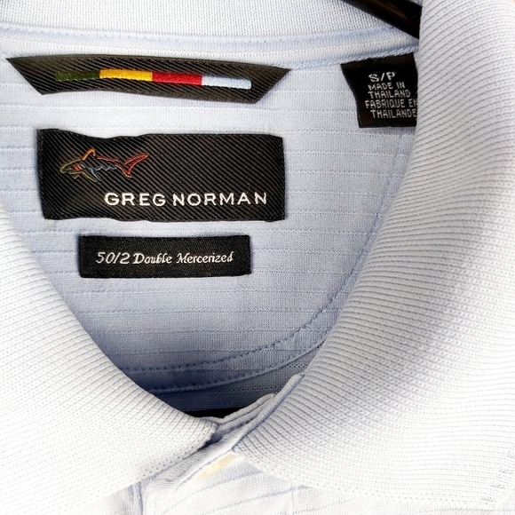 🍄3/50$🍄 Greg Norman men's polo size small tee shirt - Picture 6 of 7